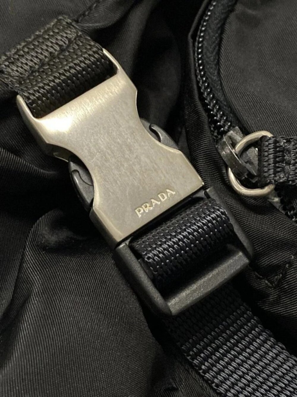 PRADA - Black Nylon Backpack - Picture 9 of 15